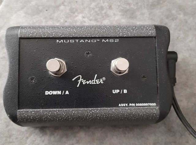 FENDER MUSTANG MS2 2 Button Footswitch 0080997000 With Cable