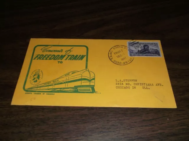 Seaboard Sal American Freedom Train Charleston South Carolina Souvenir Envelope