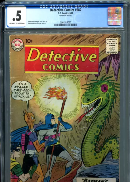 Detective Comics #282 (DC 1960) CGC Certified .5