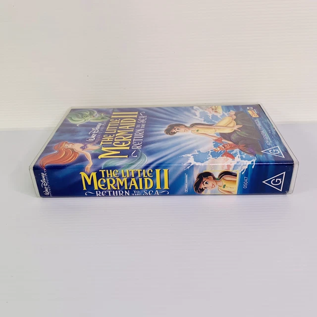 WALT DISNEY THE Little Mermaid II 2 Return To The Sea VHS Video Tape £9 ...