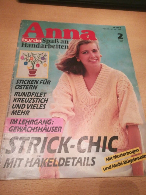 Anna, Burda, Spaß an Handarbeiten, 2/85