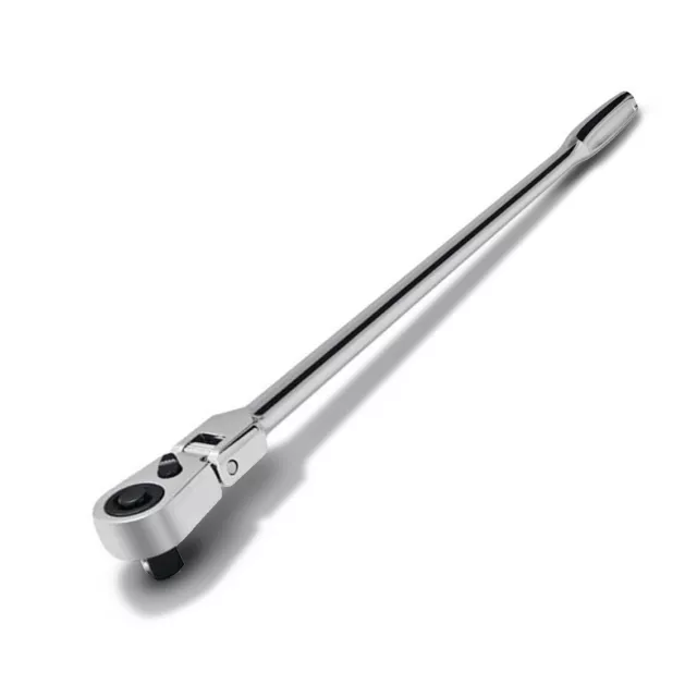 Powerbuilt 1/2 Inch Drive 72 Tooth Pro Tech 17 Inch Long Reach Flex Head