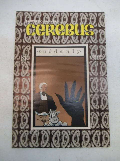 Cerebus #57 December 1983 Near Mint 9.2 Aardvark Vanaheim Suddenly