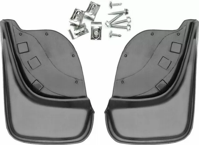 2x garde-boue anti-salissures arrière NOIR pour SMART FORTWO