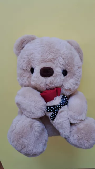 Peluche Oso Encantador Suave Con Ramo De Rosas, Regalo Para Parejas