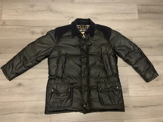 BARBOUR ACRE DOWN Men's Thick Padded Jacket Size XXL Used In Good - Main Image