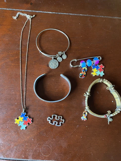 autism jewelry lot