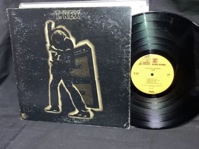 EX • T Rex "Electric Warrior" 1971 Vinyl LP Reprise RS 6466 Marc Bolan 1st Press