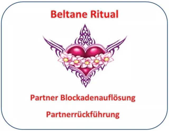 Partnerritual Blockadenlösung Partnerrückführung und Liebesritual NEU!