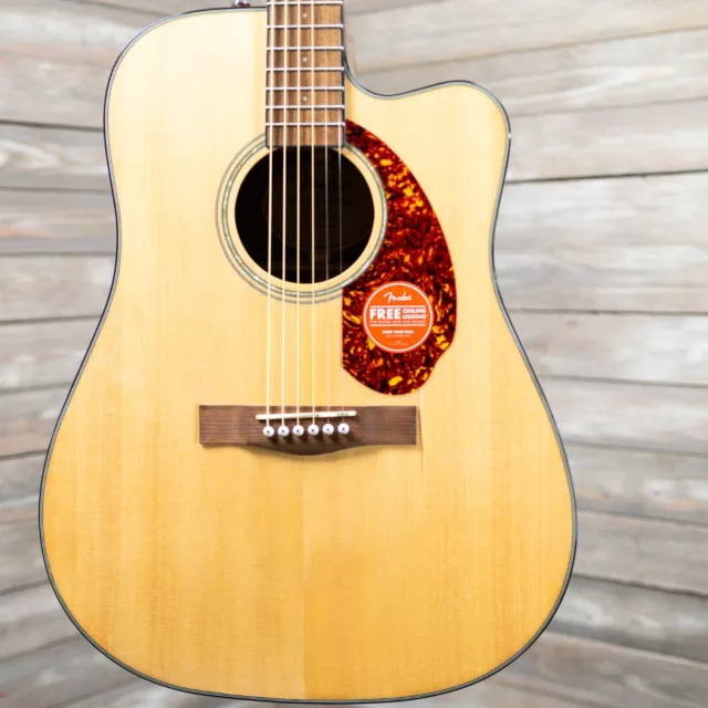 Fender CD-140SCE Dreadnought Acoustic Electric - Natural (6659)