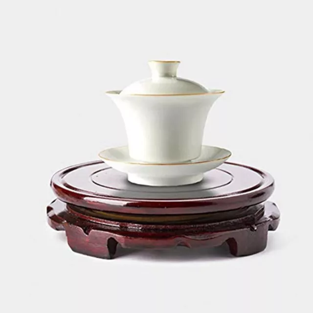 Antique Rotate Vintage Teapot Display Holder Stand Base Ornament Vase Base