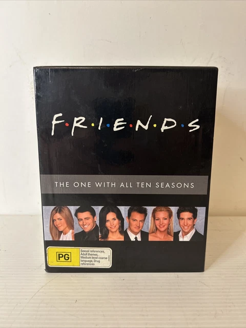 Friends Box Collection FRIENDS | COMPLETE COLLECTION (BOX SET 10 SEASONS/SERIES, 40 x DVD, R4 ...