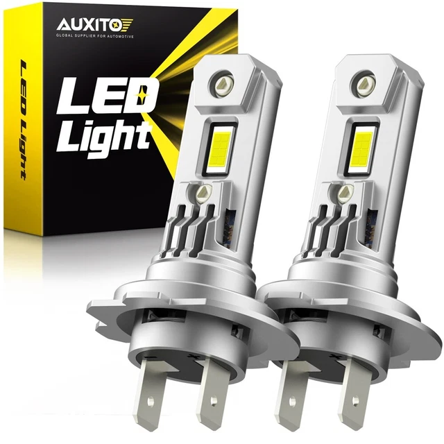AUXITO LED Headlight H7 Canbus Bulb Low Beam Conversion Kit 6000K Plug&Play 200W