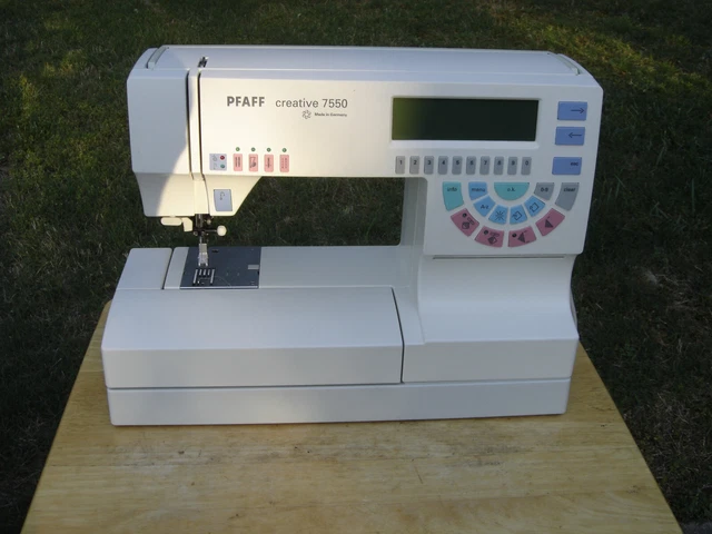 Pfaff Creative 7550 Sewing Machine Accessories Creative Designer Really Nice Pfaff Creative 7550 Sewing Machine Accessories Creative Designer Really Nice