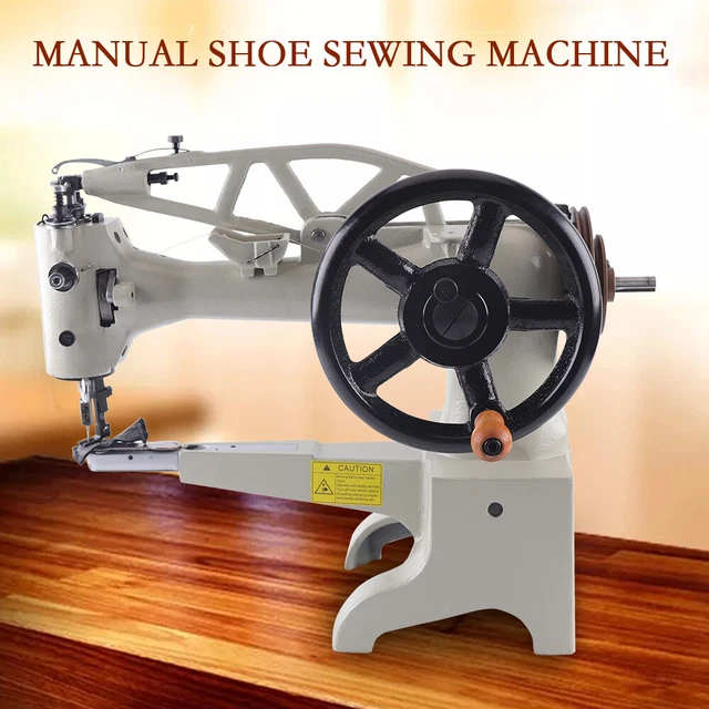 Manual Industrial Leather Patcher Sewing Machine Shoe Repair Stitching Equipment