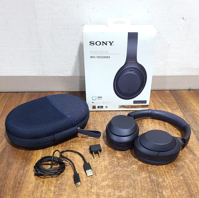 SONY WH1000XM4 WIRELESS Premium OverTheEar Noise Cancelling