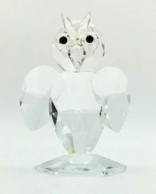 Buho Decoración Cristal Brillo Fauna Animal Colección Estatua Figurita 2