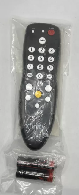 New Comcast Xfinity Cable Dta Digital Transport Adapter Universal Remote Control