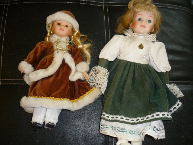 2 poupées anciennes porcelaine