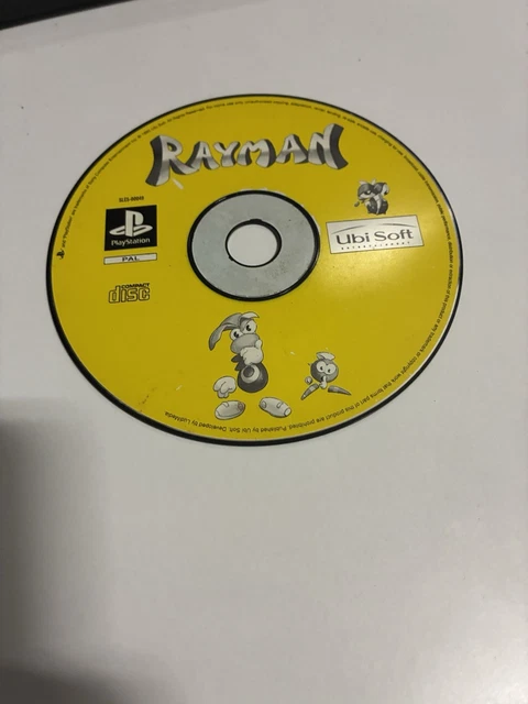 Boîtier PS1 Platinium Pour Le Jeu Rayman - État Correct, Boîtier Endommagé, Jeu NON Inclus