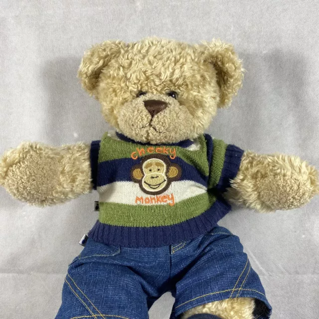 Build A Bear Teddy Bear Fully Clothed