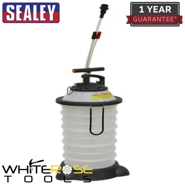 Sealey Vacuum Oil & Fluid Extractor Manual 18L Garage