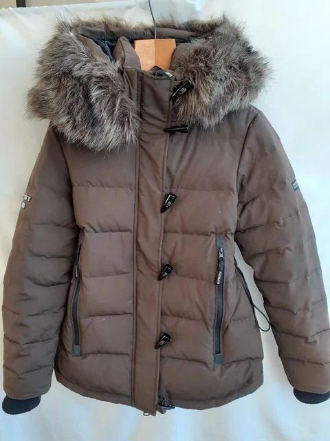 SUPERDRY PREMIUM DOWN Peak Coats And Parkas Women s Clothing Green