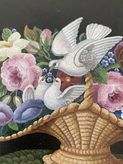 Italiano 19 Siglo Micromosaico Panel Colección De Gianni Versace SOTHEBY 2001 3
