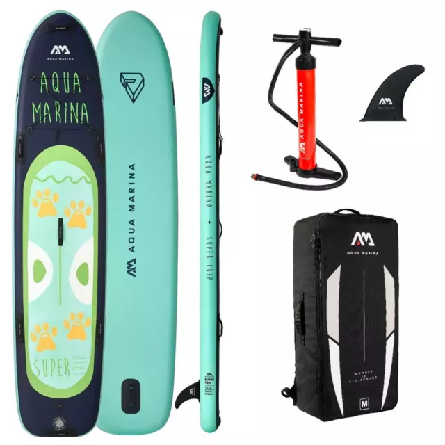 AQUA MARINA Sup Super Trip Stand Up Paddle Board Mega Surfboard Modell 2021 NEU