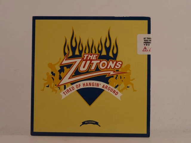 THE ZUTONS TIRED OF HANGIN' AROUND (495) 11 Track Promo CD Album