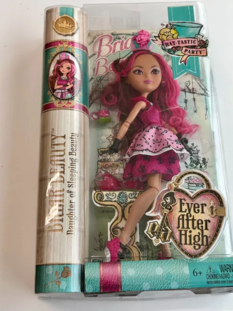 Mattel Ever After High Hat-Tastic Briar Beauty Doll Tea Party RARE
