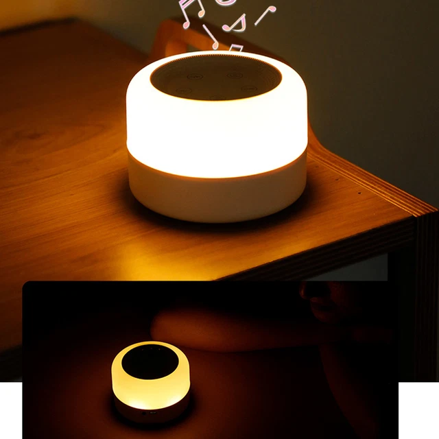 Máquina de ruido blanca máquina de sonido para dormir portátil USB carga máquina para dormir con
