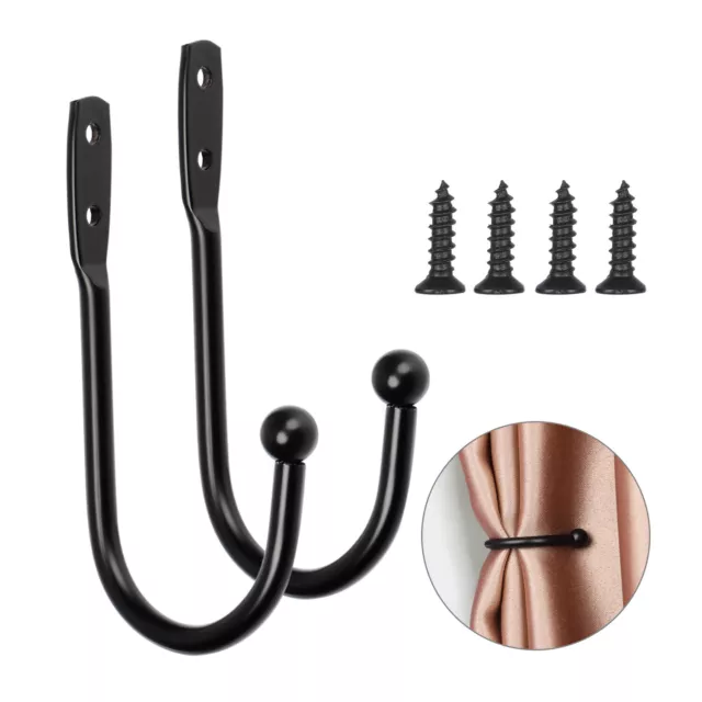 Wall Tie Back Mounted Metal Hooks Curtain Holder Curtain Holdback Wall Hanger