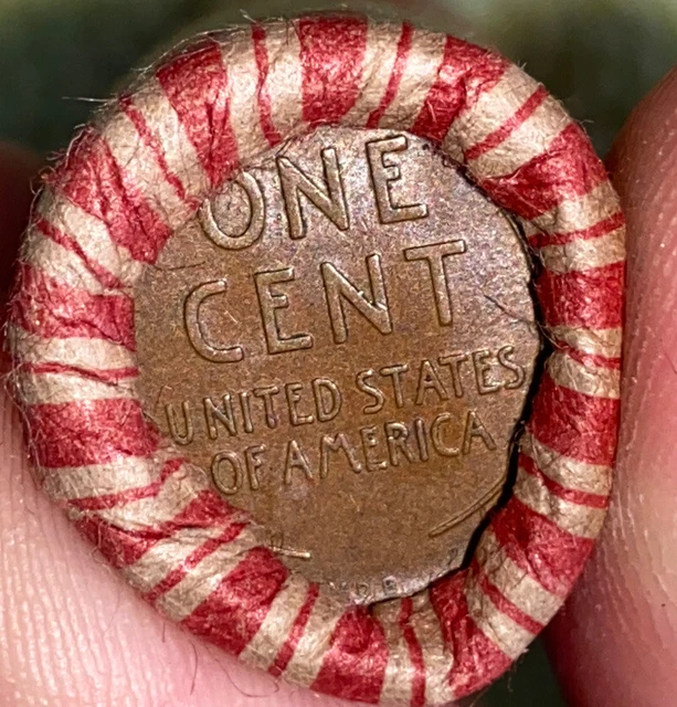 1 US Lincoln Wheat Cent 1C Penny Roll 1917-S/1909 VDB (50 Coins) 40%+ Pre-1940 2