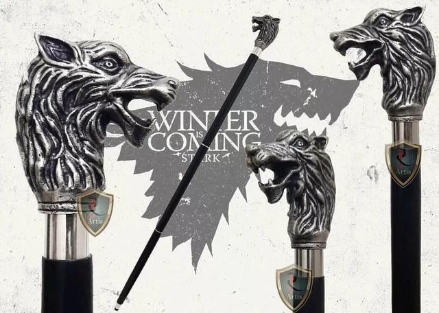 BASTONE DA PASSEGGIO In Legno Di Design Vintage Game Of Thrones Canna bastone-da-passeggio-in-legno-di-design-vintage-game-of-thrones-canna
