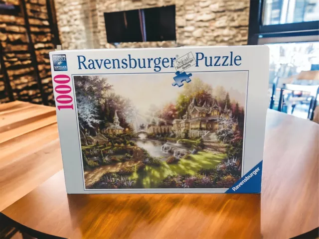 Ravensburger Germany 1000 Pc Morning Glory Jigsaw Puzzle 159444 27 X 20