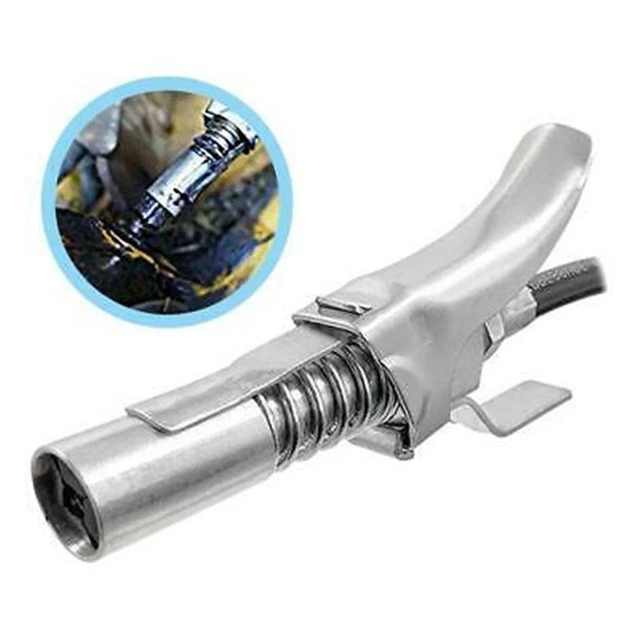 High Pressure Double Handle NPT Pliers Grease Coupler Zerk fittings Lock