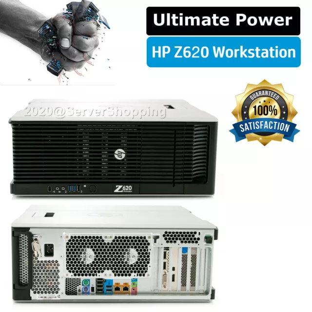 ULTRA 8 NÚCLEOS HP Z620 XEON E5-2670 E5 2690 3.80Ghz 16GB 32GB 48GB DDR3 - 2TB SATA