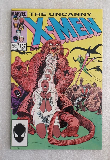 UNCANNY X-MEN Vol.1 #187 - CHRIS CLAREMONT JOHN ROMITA JR - MARVEL COMICS