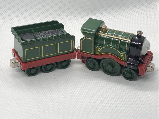 Thomas & Friends TrackMaster Emily Engine 2004 TOMY Die Cast W Magnets Tender