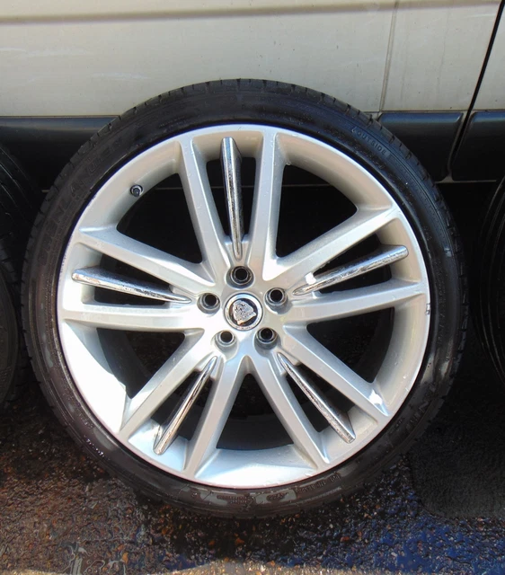 2009-2022 Jaguar  Xf Genuine Silver Alloy Wheels 8W8M-1007-Ca  8W8M-1007-Ab