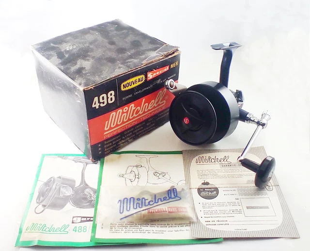 Moulinet Ancien MITCHELL 498 PRO – Neuf En Boîte