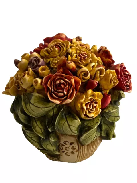 Lord Byron's Harmony Garden ROSE BUD Ladybug Sculpted BOX