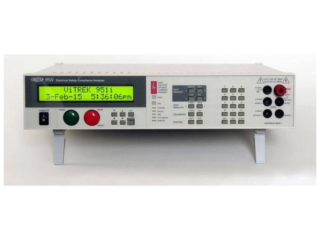 Vitrek 951i-OB Hipot Tester - Test Type Hipot: AC, Max AC Test Voltage: 6 kV, Ma