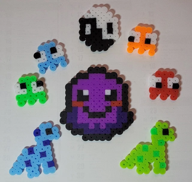 Kit Perles à Repasser Pixel Art - Personnages De Poppy Playtime - Neuf - Fabriqué En France