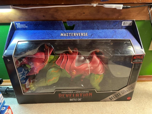 Figurine Masterverse Revelation – Battle Cat, Mattel, Collection Les Maîtres De L’Univers