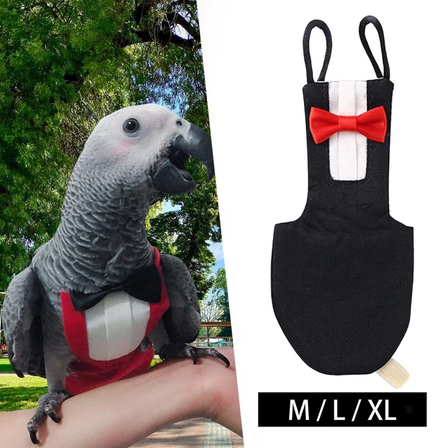 Tuta da volo per pappagalli per animali domestici Costume per piccoli animali