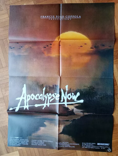 F.F. Coppola APOCALYPSE NOW 1979 German 1sheet movie poster unique Peak artwork