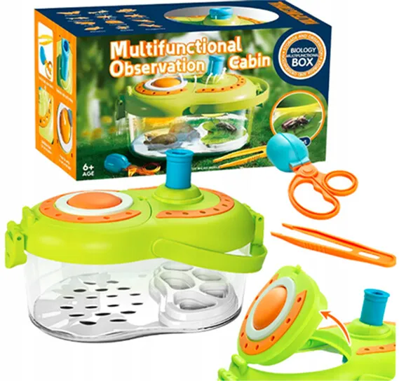 Multifunctional Educational Set Insect Observation and Breeding Magnifying Glass