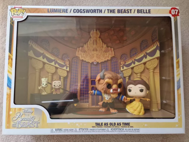 Funko Pop! Disney Beauty AND THE BEAST TALE AS OLD AS TIME THE BEAST / BELLE 07